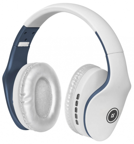 Беспроводная гарнитура FreeMotion B525 white+blue, Bluetooth