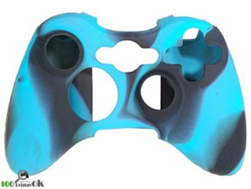 Чехол для геймпада XBOX360 Камуфляж (Синий)[XBOX 360]