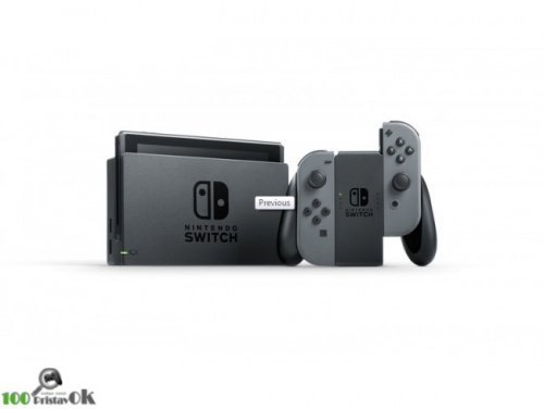 Nintendo Switch 32 GB Gray (ПРОШИВАЕМЫЙ)[Б.У ПРИСТАВКИ]