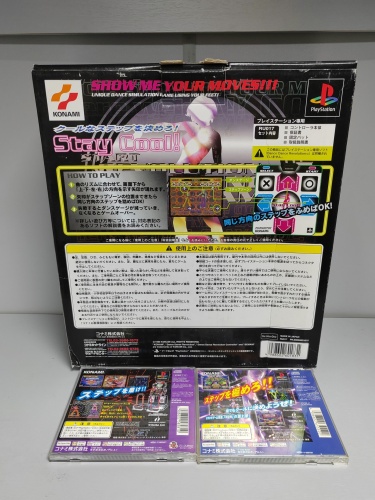 Коврик Dance Dance Revolution + 2 игры DDR (NTSC-J)[PS1 Retro]