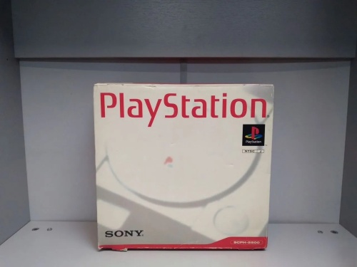 PlayStation 1 Fat SCPH-5500 (NTSC-J, 100В)+ доп. геймпад[Б.У ПРИСТАВКИ]