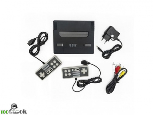 8-bit NES (440 Встроенных игр) Чёрная[8 BIT]