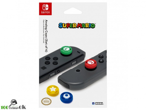 Nintendo Switch Сменные накладки Hori (Super Mario) для консоли Switch[АКСЕССУАРЫ]