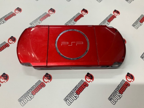 PSP 3008 Slim Red (ПР) + 8GB[Б.У ПРИСТАВКИ]