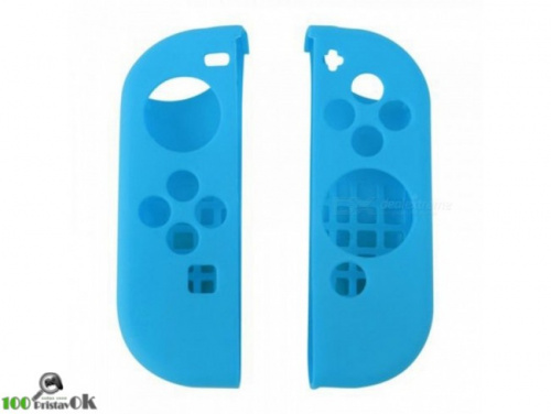 Чехол защитный силиконовый Nintendo Switch Joycon Blue[АКСЕССУАРЫ]