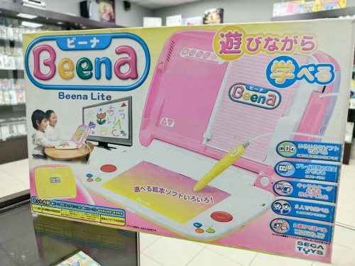 SEGA Beena Lite (розовая) + 10 игр