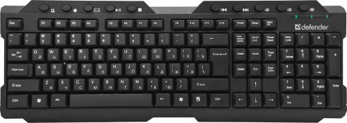 Беспроводная клавиатура Element HB-195 black,мультимедиа