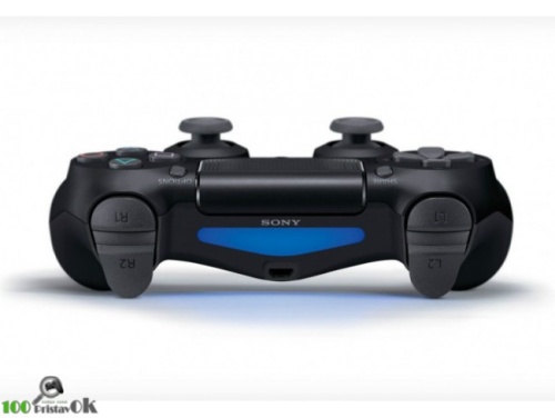 Геймпад беспроводной для PlayStation 4 Вторая ревизия Черный (REF)[PLAY STATION 4]