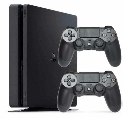 PlayStation 4 Slim 1TB + доп. геймпад[Б.У ПРИСТАВКИ]