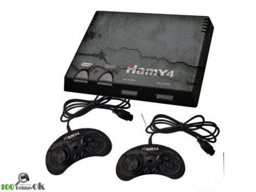 Hamy 4 (350 встроенных игр) Assassin's Creed (Чёрная)[16 BIT]