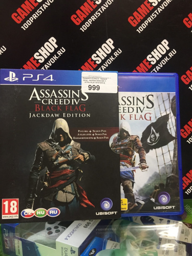 Assassin's Creed 4 Черный флаг JackDaw Edition[Б.У. ИГРЫ PLAY STATION 4]