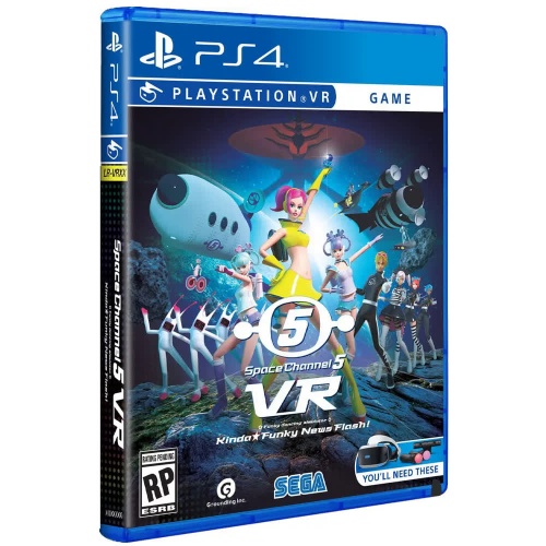 Space Channel 5 VR Kinda Funky News Flash! (Limited Run #353)[PLAYSTATION 4]