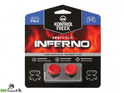 Насадки на стики KontrolFreek FPS Freek Inferno[PLAY STATION 4]
