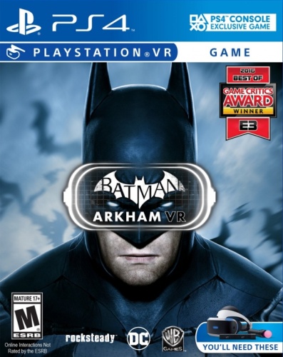 Batman: Arkham VR (только для VR)[Б.У ИГРЫ PLAY STATION 4]