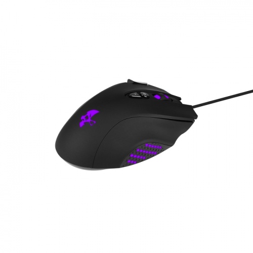 Проводная игровая мышь Jet.A XENOMORPH JA-GH36 чёрная (800-3200dpi, 8 кнопок, LED-подсветка, USB)