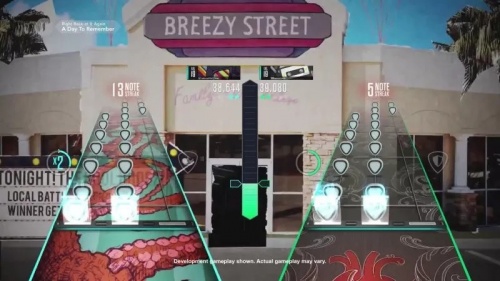 Гитара беспроводная + игра Guitar Hero Live[Б.У. АКСЕССУАРЫ]