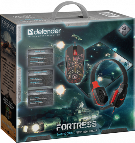 Игровой набор Fortress MHP-012 Defender[МЫШИ И КЛАВИАТУРЫ]
