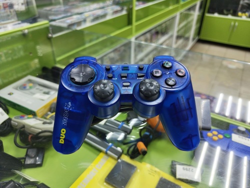 Геймпад Blaze DUO Shock Plus для Playstation 2 [PS2 Retro]