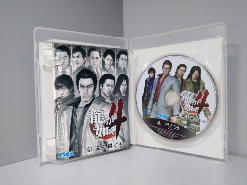 Ryu ga Gotoku 4: Densetsu wo Tsugumono (Yakuza 4) (NTSC-J) BLJM 60208 [PS3 РЕТРО]