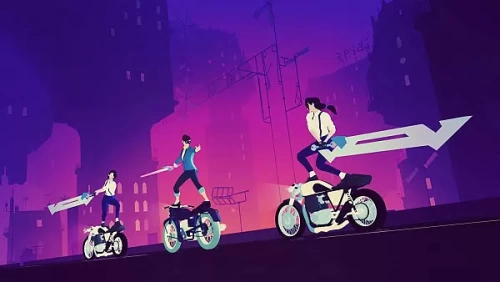 Sayonara Wild Hearts[Б.У ИГРЫ PLAYSTATION 4]