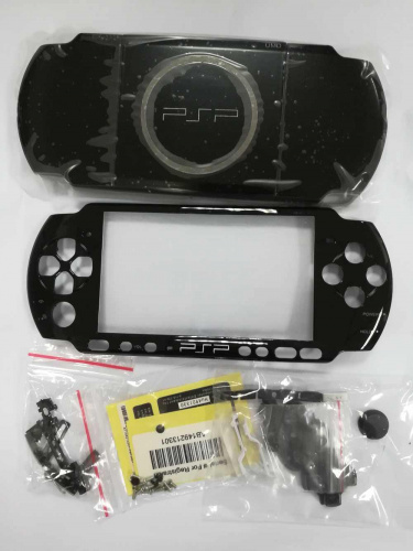 Корпус с кнопками для PSP Slim 3008 (Чёрный)[PSP]