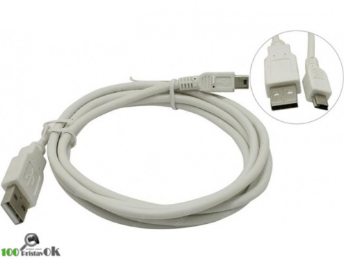 Кабель Mini USB на USB 3 метра для зарядки джойстика PlayStation 3[PLAY STATION 3]