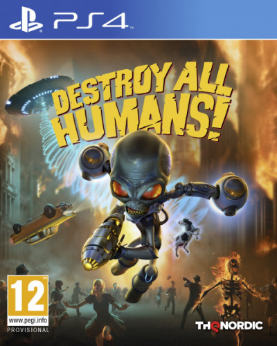 DESTROY ALL HUMANS![PLAY STATION 4]