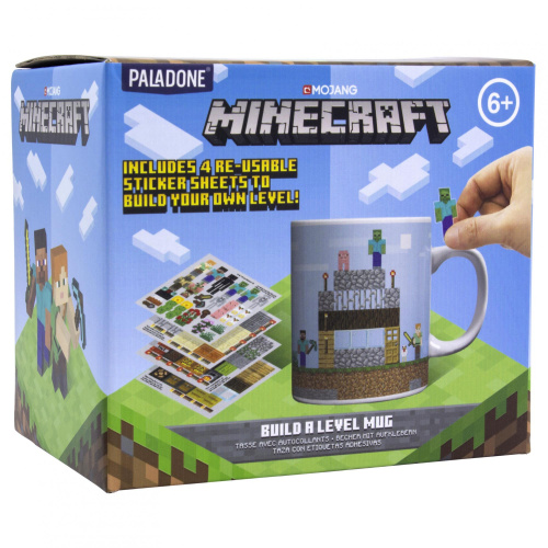 Кружка Minecraft Build a Level Mug 325 мл (PP6730MCF)[ПОСУДА]