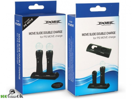 Зарядная станция для PlayStation Move Dobe Сharging Dock Slide[PLAY STATION 4]