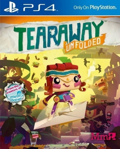 Сорванец: Развернутая история (Tearaway Unfolded) (без обложки)[Б.У ИГРЫ PLAYSTATION 4]