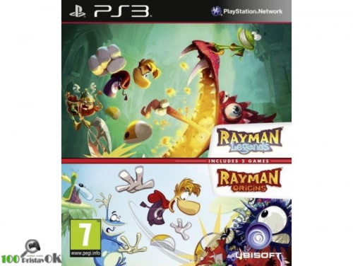 Rayman Legends + Rayman Origins Double Pack[Б.У ИГРЫ PLAY STATION 3]
